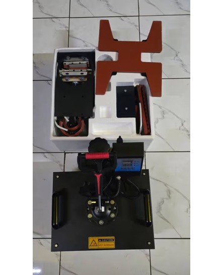 15-in-1 Heat Press Multifunctional Machine with Swivel Arm & LCD Display