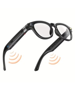 2026 Smart AI Glasses 8MP Camera Photo Video Recording with Automatic Color-changing Lenses Smart Wearable Headset 