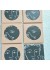 Carrol Boyes Black Coasters set of 6