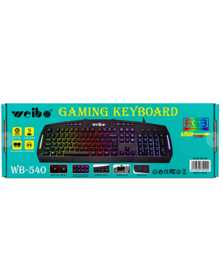 Weibo Gaming Keyboard RGB
