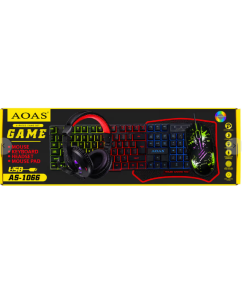 AOAS Gaming 4 in 1 Set AS-1066