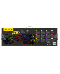 AOAS Gaming 4 in 1 Set AS-1066