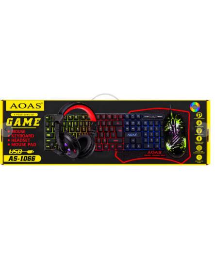 AOAS Gaming 4 in 1 Set AS-1066