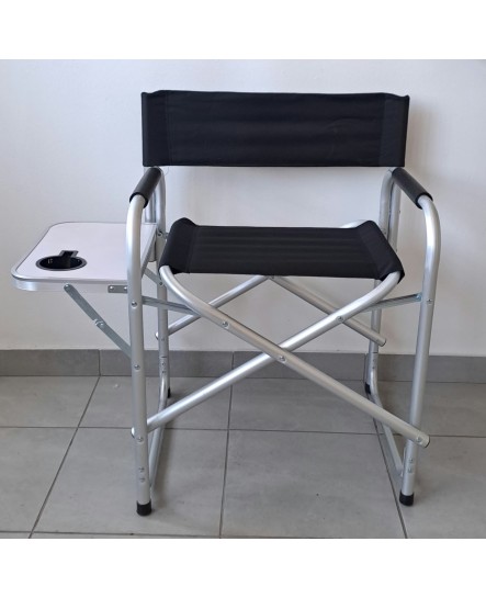 Steel DIRECTORS CHAIR WITH TABLE